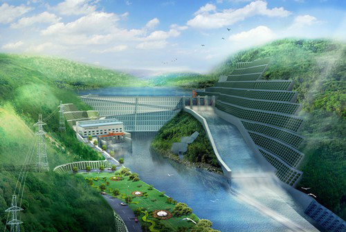 道外老挝南塔河1号水电站项目